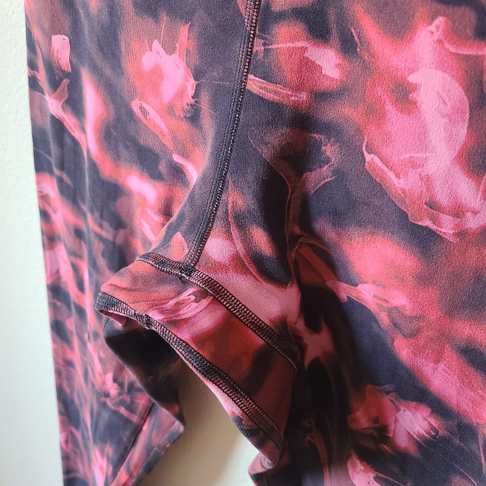 Lululemon Align High-Rise Pink and Black Leggings - Picture 6 of 13